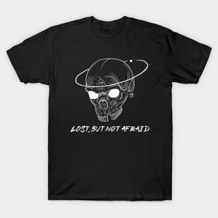 Skull Space "Lost but not afraid" T-Shirt